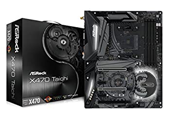 【中古】ASRock AMD X470チップセット搭載 ATXマザーボード X470 TAICHI【メーカー名】ASROCK【メーカー型番】90-MXB7J0-A0UAYZ【ブランド名】ASROCK【商品説明】ASRock AMD X470チップセット搭載 ATXマザーボード X470 TAICHIPCIe Gen3 x4 のウルトラ M.2 スロットやUSB3.1 Gen2 Type A&Cポートを搭載RGB LEDヘッダーとRGB LEDヘッダー、LEDストリップを接続し、ユニークなPCスタイルを簡単に作成可能中古品のため使用に伴うキズ等がございますが、問題なくご使用頂ける商品です。画像はイメージ写真ですので商品のコンディション、付属品の有無については入荷の度異なります。当店にて、動作確認・点検・アルコール等のクリーニングを施しております。中古品のため限定特典や補償等は、商品名、説明に記載があっても付属しておりません予めご了承下さい。当店では初期不良に限り、商品到着から7日間は返品を 受付けております。他モールとの併売品の為、完売の際はご連絡致しますのでご了承ください。ご注文からお届けまで1、ご注文⇒ご注文は24時間受け付けております。2、注文確認⇒ご注文後、当店から注文確認メールを送信します。3、お届けまで3〜10営業日程度とお考え下さい。4、入金確認⇒前払い決済をご選択の場合、ご入金確認後、配送手配を致します。5、出荷⇒配送準備が整い次第、出荷致します。配送業者、追跡番号等の詳細をメール送信致します。6、到着⇒出荷後、1〜3日後に商品が到着します。　※離島、北海道、九州、沖縄は遅れる場合がございます。予めご了承下さい。お電話でのお問合せは少人数で運営の為受け付けておりませんので、メールにてお問合せお願い致します。営業時間　月〜金　10:00〜17:00お客様都合によるご注文後のキャンセル・返品はお受けしておりませんのでご了承下さい。