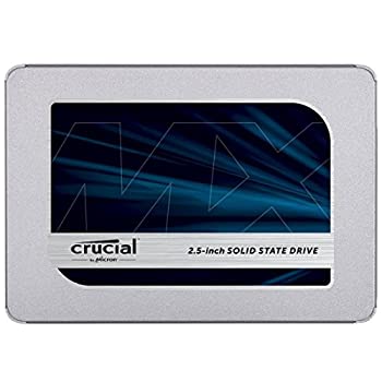 【中古】（非常に良い）Crucial クルーシャル SSD 500GB MX500 SATA3 内蔵2.5インチ 7mm CT500MX500SSD..