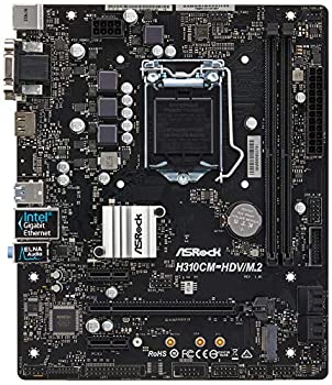 【中古】(非常に良い)ASRock Intel H310チップ搭載 Micro ATX マザーボード H310CM-HDV/M.2