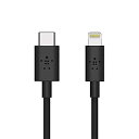 【中古】Belkin F8J239BT04-BLK USB cable 1.2 m USB C Black