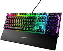 楽天GoodLifeStore【中古】 SteelSeries 英語配列 ゲーミング キーボード Apex Pro US 磁気ホール効果センサー OmniPointスイッチ 有機EL ディスプレイ搭載