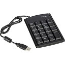 【中古】(未使用品)Targus Numeric Keypad with USB Hub - Keypad - USB - black