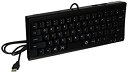 【中古】PFU Happy Hacking Keyboard Lite2 日本語配列かな印字なし USBキーボード ブラック PD-KB220B/U