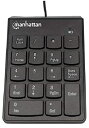 【中古】(未使用品)Manhattan 有線 テンキー ボード (ノートPC・タブレットPCに最適) 176354