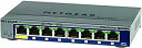 【中古】(非常に良い)NETGEAR レイヤー2スマートスイッチ ギガビット8ポート/VLAN QoS ACL LAG PoE受電/外部電源/マグネット