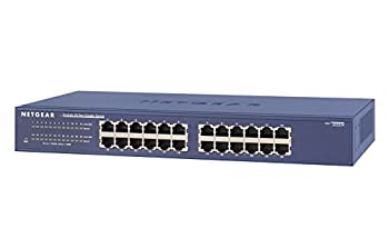 【中古】(非常に良い)NETGEAR スイッチングハブ ギガビット24ポート/金属シャーシ/設定不要/電源内蔵/ファンレス静音設計/省エネ/オフィス向け/ JGS524-300JPS 【中古】(非常に良い)NETGEAR スイッチングハブ ギガビット24ポート/金属シャーシ/設定不要/電源内蔵/ファンレス静音設計/省エネ/オフィス向け/ JGS524-300JPS