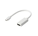 【中古】エレコム 変換アダプタ miniDisplayPort-HDMI for Mac/Surface/Lenovo ホワイト AD-MDPHDMIWH【メーカー名】エレコム【メーカー型番】AD-MDPHDMIWH【ブランド名】エレコム【商品説明】エレコム 変換アダプタ miniDisplayPort-HDMI for Mac/Surface/Lenovo ホワイト AD-MDPHDMIWHコネクタ形状:miniDisplayPortオス -HDMIタイプAメス対応機種:MiniDisplayPortまたはThunderboltPortを搭載したPC及びHDMIタイプA 19pin端子を搭載したテレビ・ディスプレイ・プロジェクター等ケーブル長:0.15mケーブルタイプ:ノーマルタイプ対応解像度:1920×1080dpi(FHD)対応中古品のため使用に伴うキズ等がございますが、問題なくご使用頂ける商品です。画像はイメージ写真ですので商品のコンディション、付属品の有無については入荷の度異なります。当店にて、動作確認・点検・アルコール等のクリーニングを施しております。中古品のため限定特典や補償等は、商品名、説明に記載があっても付属しておりません予めご了承下さい。当店では初期不良に限り、商品到着から7日間は返品を 受付けております。他モールとの併売品の為、完売の際はご連絡致しますのでご了承ください。ご注文からお届けまで1、ご注文⇒ご注文は24時間受け付けております。2、注文確認⇒ご注文後、当店から注文確認メールを送信します。3、お届けまで3〜10営業日程度とお考え下さい。4、入金確認⇒前払い決済をご選択の場合、ご入金確認後、配送手配を致します。5、出荷⇒配送準備が整い次第、出荷致します。配送業者、追跡番号等の詳細をメール送信致します。6、到着⇒出荷後、1〜3日後に商品が到着します。　※離島、北海道、九州、沖縄は遅れる場合がございます。予めご了承下さい。お電話でのお問合せは少人数で運営の為受け付けておりませんので、メールにてお問合せお願い致します。営業時間　月〜金　10:00〜17:00お客様都合によるご注文後のキャンセル・返品はお受けしておりませんのでご了承下さい。