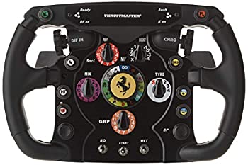 【中古】Thrustmaster ジョイスティック Ferrari F1 Wheel Add-On(PC / PS3 / Xbox One / PS4) ステアリングホイール ゲームコントローラ KB343 4160571【メーカー名】スラストマスター【メーカー型番】4160571【ブランド名】スラストマスター【商品説明】Thrustmaster ジョイスティック Ferrari F1 Wheel Add-On(PC / PS3 / Xbox One / PS4) ステアリングホイール ゲームコントローラ KB343 4160571フェラーリのイメージを忠実に再現したレプリカデザインリアルな操作感を実現するステアリングホイールテクスチャード加工を施したラバーグリッププロ級品質のロータリーノブやアクションボタンを搭載中古品のため使用に伴うキズ等がございますが、問題なくご使用頂ける商品です。画像はイメージ写真ですので商品のコンディション、付属品の有無については入荷の度異なります。当店にて、動作確認・点検・アルコール等のクリーニングを施しております。中古品のため限定特典や補償等は、商品名、説明に記載があっても付属しておりません予めご了承下さい。当店では初期不良に限り、商品到着から7日間は返品を 受付けております。他モールとの併売品の為、完売の際はご連絡致しますのでご了承ください。ご注文からお届けまで1、ご注文⇒ご注文は24時間受け付けております。2、注文確認⇒ご注文後、当店から注文確認メールを送信します。3、お届けまで3〜10営業日程度とお考え下さい。4、入金確認⇒前払い決済をご選択の場合、ご入金確認後、配送手配を致します。5、出荷⇒配送準備が整い次第、出荷致します。配送業者、追跡番号等の詳細をメール送信致します。6、到着⇒出荷後、1〜3日後に商品が到着します。　※離島、北海道、九州、沖縄は遅れる場合がございます。予めご了承下さい。お電話でのお問合せは少人数で運営の為受け付けておりませんので、メールにてお問合せお願い致します。営業時間　月〜金　10:00〜17:00お客様都合によるご注文後のキャンセル・返品はお受けしておりませんのでご了承下さい。