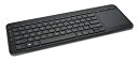 【中古】Microsoft Wireless All-In-One Media Keyboard (N9Z-00001) 並行輸入