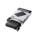 【中古】エレコム テンキーパッド 有線 USBポート付 ブラック TK-TCM012BK/RS