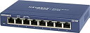 【中古】(非常に良い)NETGEAR スイッチングハブ ギガビット8ポート/金属シャーシ/設定不要/外部電源/ファンレス静音設計/省エネ/オフィス向け/ GS1...