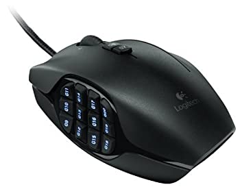 yÁzLogitech G600 MMO Gaming Mouse Black [sAi]