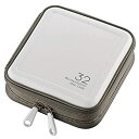 【中古】(非常に良い)エレコム DVD BD CDケース セミハード 32枚収納 ホワイト CCD-HB32WH(2)