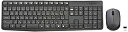 【中古】(非常に良い)Logicool ロジクール ワイヤレス マウス・耐水設計キーボード セット MK235