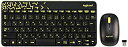 【中古】LOGICOOL ロジクール MK240n ワイヤレスコンボ ブラック MK240nBC