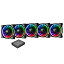 šThermaltake Riing Plus 14 RGB Radiator Fan TT Premium Edition -5Pack- ե FN1089CL-F057-PL14SW-A