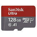 【中古】microSDXC 128GB SanDisk アプリ最適化 A1対応 サンディスク UHS-1 超高速U1 専用 SDアダプター付