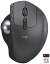 【中古】Logicool ロジクール MXTB1s bluetooth ワイヤレス トラックボール MX ERGO Windows Mac対応 筋緊張20%軽減 8ボタン 高速充電式