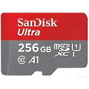 【中古】SanDisk microSDXC 100MB/s 256GB Ultra SD変換アダプター サンディスク SDSQUAR-256G 海外パッケージ品