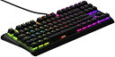 【中古】(非常に良い)SteelSeries 英語配列 テンキーレス メカニカルキーボード Apex M750 TKL 64720