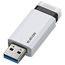 【中古】エレコム USBメモリ/USB3.1 Gen1/ノック式/オートリターン機能/32GB/ホワイト