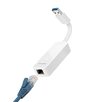 【中古】TP-Link 有線LAN アダプター 10/100/1000 Mbps Giga USB3.0 ポータブル UE300