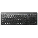 【中古】エレコム キーボード Bluetooth コンパクト テンキー付き パンタグラフ 薄型 Windows・Mac・iOS・Android対応 ブラック T...