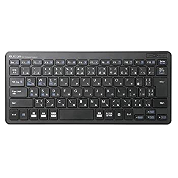 【中古】エレコム キーボード Bluetooth ミニ パンタグラフ 薄型 Windows・Mac・iOS・Android対応 【変換/ 無変換/ メニューキー...