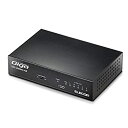 【中古】(非常に良い)エレコム スイッチングハブ ギガビット 5ポート 金属筐体 マグネット付 電源内蔵 ブラック EHC-G05MN2-HJB