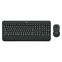 【中古】(非常に良い)Logicool ロジクール 快適人間工学マウス&静音キーボード ワイヤレスコンボ MK545 パームレスト チルトレッグ搭載 耐水設計 ...