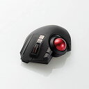 【中古】エレコム トラックボールマウス/親指/8ボタン/有線/無線/Bluetooth/ブラック