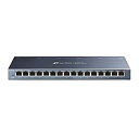 【中古】TP-Link 16ポート ハブ 10/100/1000Mbps デスクトップ ギガビット 金属筐体 設定不要 ウォールマウント スイッチングハブ TL...