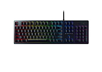 【中古】(非常に良い)Razer Huntsman - オプト・メカニカルスイッチ採用ゲーミングキーボード 英語/US配列 RZ03-02520100-R3M1