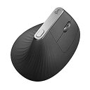【中古】Logicool ロジクール MX Vertical アドバンスエルゴノミックマウス MXV1s Bluetooth
