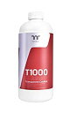 【中古】(非常に良い)Thermaltake T1000 Transparent Coolant Red 1000ml 水冷キット用 クーラント 冷却水 HS1327 CL-W245-OS00RE-A(2)