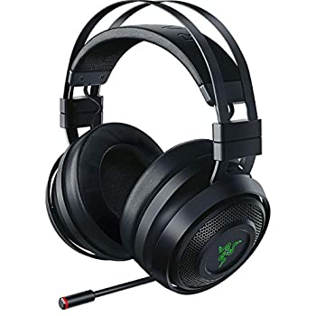 【中古】Razer Nari ゲーミングヘッドセット THX 360度立体音響 無線/有線 冷却ジェルパッド RZ04-02680100-R3M1