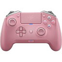 【中古】Razer Raiju Tournament Edition Quartz Pink PS4公式ライセンス取得 コントローラー 多ボタン RZ06-02610200-R3A1
