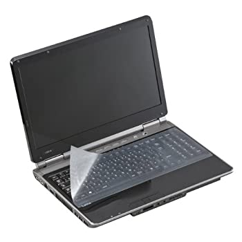 【中古】(非常に良い)サンワサプライ ノートPC キーボードカバー FA-SMUL2W