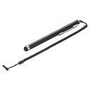 【中古】(非常に良い)サンワサプライ スマートフォン&タブレット用タッチペン(ブラック) PDA-PEN25BK