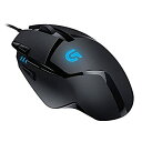 【中古】(非常に良い)ゲーミングマウス Logicool ロジクール G402 ブラック 高精度センサー RGB 4段階DPI切り替えボタン FPS