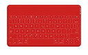 【中古】ロジクール ウルトラポータブル キーボード for iPad iPhone レッド iK1041RDA