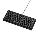 【中古】サンワサプライ コンパクトキーボード ブラック SKB-KG3BKN