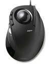 【中古】エレコム 有線マウス トラックボール 人差し指用 8ボタン ブラック M-DT2URBK(2)