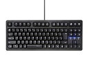 【中古】(非常に良い)ビット・トレード・ワン 複数同時押し対応コンパクトゲーミングキーボード(テンキーレスモデル) ブラック BFKB92UP2