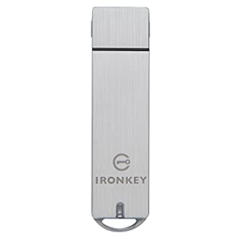 【中古】(非常に良い)キングストン Kingston キュリティ USBメモリ 16GB USB3.0 IronKey S1000 IKS1000B/16GB