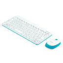 【中古】(非常に良い)ロジクール 2.4GHz ワイヤレスコンボ MK245 NANO(ソリッドホワイト)Logicool Wireless Combo MK2...