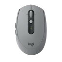【中古】(非常に良い)ロジクール サイレントワイヤレスマウス M590 ミッドグレイトーナル M590MG(2)