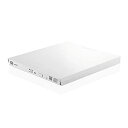 【中古】ロジテック ブルーレイドライブ 外付け Blu-ray UHDBD USB3.0対応 再生 編集 書込ソフト付 ホワイト LBD-PVA6U3VWH