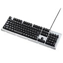 【中古】(非常に良い)サンワサプライ バックライト機能付きキーボード USB-A メンブレン 109キー/日本語109A配列 SKB-WAR3