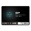 【中古】シリコンパワー SSD 512GB 3D TLC NAND採用 SATA3 6Gb/s 2.5インチ 7mm A55シリーズ SP512GBSS3A55S25(2)